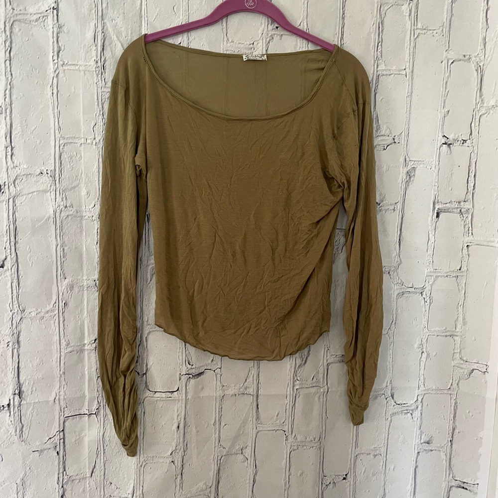 Intimately Free People long sleeve blouse